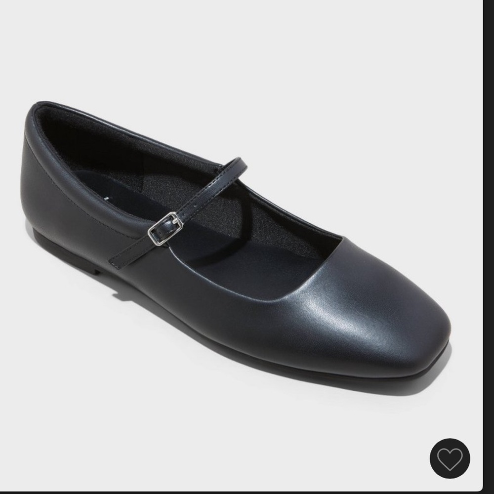Wild Fable Black Mary Jane Flats